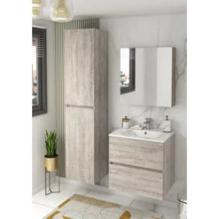 Atlantic By Allibert Badmeubelset Donna 60 Cm Hout -Badkamer Verkoop 123 453