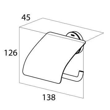 Tiger Toiletrolhouder Urban Zwart Met Klep 12 Tiger Toiletrolhouder Urban Zwart Met Klep - Afbeelding 10