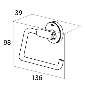 Tiger Toiletrolhouder Urban Wit 17 Tiger Toiletrolhouder Urban Wit - Afbeelding 15