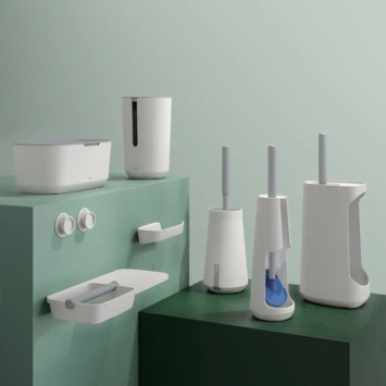 Tiger Toiletborstelhouder TESS Vrijstaand Met Swoop Borstel Wit/lichtgrijs 8 Tiger Toiletborstelhouder TESS Vrijstaand Met Swoop Borstel Wit/lichtgrijs - Afbeelding 6