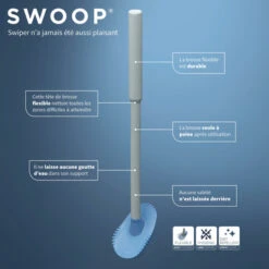 Tiger Toiletborstelhouder TESS Vrijstaand Met Swoop Borstel Wit/lichtgrijs 23 Tiger Toiletborstelhouder TESS Vrijstaand Met Swoop Borstel Wit/lichtgrijs -Badkamer Verkoop 123 4670