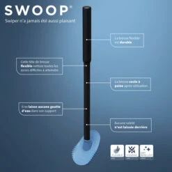 Tiger Toiletborstelhouder TESS Vrijstaand Met Swoop Borstel Blauw/zwart 23 Tiger Toiletborstelhouder TESS Vrijstaand Met Swoop Borstel Blauw/zwart -Badkamer Verkoop 123 4687