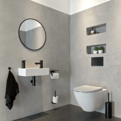 Tiger Zeepdispenser Noon Vrijstaand Zwart 10 Tiger Zeepdispenser Noon Vrijstaand Zwart -Badkamer Verkoop 123 4732