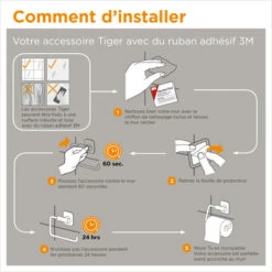 Tiger Reserverolhouder Tune Zwart 18 Tiger Reserverolhouder Tune Zwart -Badkamer Verkoop 123 4741