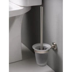 Haceka Toiletborstelhouder Kosmos Tec Hangend RVS Met Matglazen Pot 7 Haceka Toiletborstelhouder Kosmos Tec Hangend RVS Met Matglazen Pot -Badkamer Verkoop 123 4786