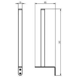Haceka Reserverolhouder Ixi Hangend RVS -Badkamer Verkoop 123 4814