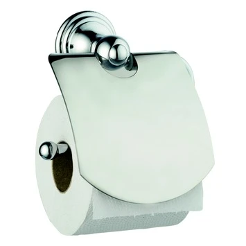 Haceka Toiletrolhouder Allure Met Klep Chroom 4 Haceka Toiletrolhouder Allure Met Klep Chroom - Afbeelding 2
