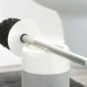 Sealskin Toiletborstelhouder Sphere Lichtgrijs Keramiek 5 Sealskin Toiletborstelhouder Sphere Lichtgrijs Keramiek - Afbeelding 3