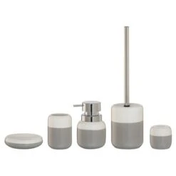 Sealskin Toiletborstelhouder Sphere Lichtgrijs Keramiek 11 Sealskin Toiletborstelhouder Sphere Lichtgrijs Keramiek -Badkamer Verkoop 123 4848