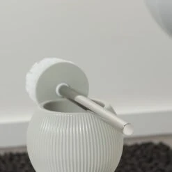 Sealskin Toiletborstel Met Houder Convex Lichtgrijs 10 Sealskin Toiletborstel Met Houder Convex Lichtgrijs -Badkamer Verkoop 123 4870