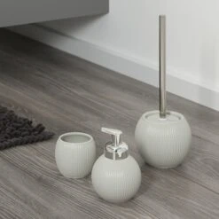 Sealskin Toiletborstel Met Houder Convex Lichtgrijs 12 Sealskin Toiletborstel Met Houder Convex Lichtgrijs -Badkamer Verkoop 123 4872