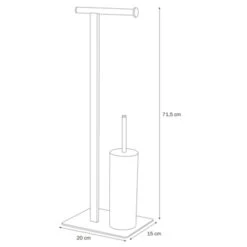 Sealskin Toiletrek Brix Metaal Wit 21 Sealskin Toiletrek Brix Metaal Wit -Badkamer Verkoop 123 4896