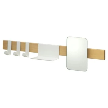 Sealskin Kapstok Met Spiegel Brix Wit 3 Sealskin Kapstok Met Spiegel Brix Wit