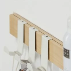 Sealskin Kapstok Met Spiegel Brix Wit 12 Sealskin Kapstok Met Spiegel Brix Wit -Badkamer Verkoop 123 4901