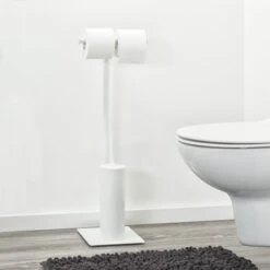 Sealskin Toiletrek Tube Metaal Wit -Badkamer Verkoop 123 4932