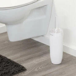 Sealskin Toiletborstel Met Houder Bloom Wit -Badkamer Verkoop 123 4964