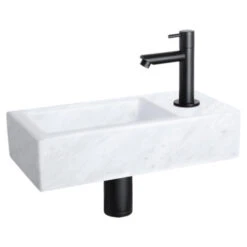 Differnz Helios Fontein 37.5x18.5x9.5 Cm Marmer -Badkamer Verkoop 123 5143