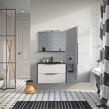 Atlantic kolomkast Aria Mat Wit 4 Atlantic kolomkast Aria Mat Wit - Afbeelding 2