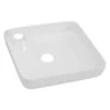 Van Marcke Waskom Fontana Opbouw Wit Keramiek 40x40x12.5 Cm -Badkamer Verkoop 123 5161