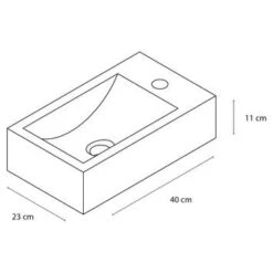 Differnz Fonteinset Cheops Grijs Natuursteen 40x23x11 Cm 17 Differnz Fonteinset Cheops Grijs Natuursteen 40x23x11 Cm -Badkamer Verkoop 123 5167