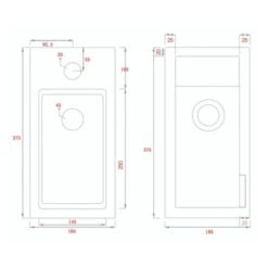 Differnz Fonteinset Helios Wit 36x18x8 Cm 19 Differnz Fonteinset Helios Wit 36x18x8 Cm -Badkamer Verkoop 123 5181