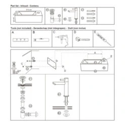 Differnz Fonteinset Helios Wit 36x18x8 Cm 26 Differnz Fonteinset Helios Wit 36x18x8 Cm -Badkamer Verkoop 123 5188