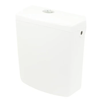 Allibert Uno Toiletreservoir 3/6l Kunststof Wit 3 Allibert Uno Toiletreservoir 3/6l Kunststof Wit