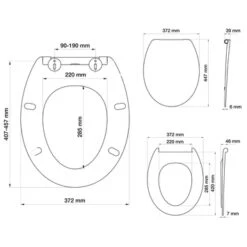 Tiger Wc-bril Blade Wit Met Sofclose En Quick-release -Badkamer Verkoop 123 5245