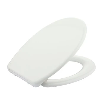 WC Bril Riga Wit Kunststof Met Softclose 4 WC Bril Riga Wit Kunststof Met Softclose - Afbeelding 2