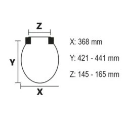 Bemis WC Bril New York Zwart Hout Met Softclose -Badkamer Verkoop 123 5281
