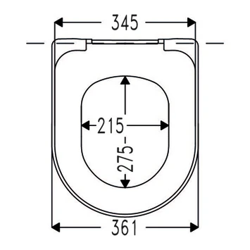 Cedo Caldera Wc Bril Softclose D-vorm Duroplast 5 Cedo Caldera Wc Bril Softclose D-vorm Duroplast - Afbeelding 3