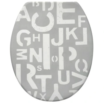 Handson WC Bril Fynn Letters Kunststof 3 Handson WC Bril Fynn Letters Kunststof