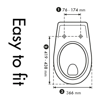 Cedo WC Bril Sneaker 5 Cedo WC Bril Sneaker - Afbeelding 3