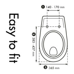 Cedo Vero Beach Wc Bril Pergamon Softclose D-vorm Duroplast 10 Cedo Vero Beach Wc Bril Pergamon Softclose D-vorm Duroplast -Badkamer Verkoop 123 5357