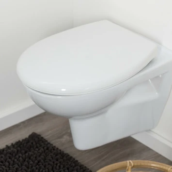 Tiger WC Bril Amadora Wit Kunststof Met Softclose 6 Tiger WC Bril Amadora Wit Kunststof Met Softclose - Afbeelding 4