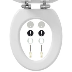 Tiger WC Bril Mississippi Wit Hout Met Softclose -Badkamer Verkoop 123 5463