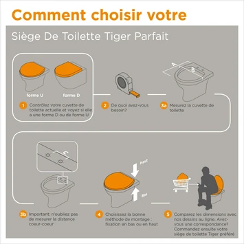 Tiger WC Bril Reno Grijs 9 Tiger WC Bril Reno Grijs - Afbeelding 7