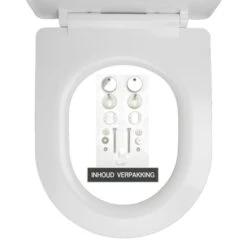 Tiger WC Bril Carter Wit Met Softclose 25 Tiger WC Bril Carter Wit Met Softclose -Badkamer Verkoop 123 5512