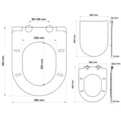 Tiger WC Bril Carter Wit Met Softclose 29 Tiger WC Bril Carter Wit Met Softclose -Badkamer Verkoop 123 5516