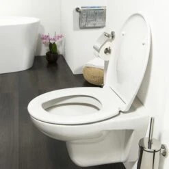 Tiger WC Bril Ventura Wit Kunststof Met Softclose 15 Tiger WC Bril Ventura Wit Kunststof Met Softclose -Badkamer Verkoop 123 5520