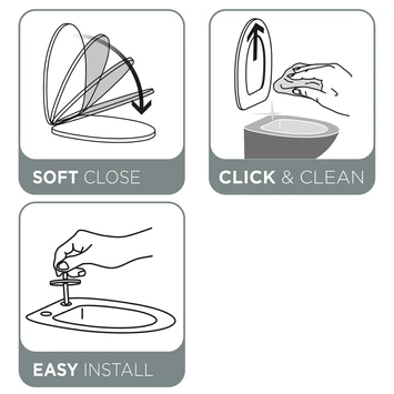 Tiger WC Bril Ventura Wit Kunststof Met Softclose 11 Tiger WC Bril Ventura Wit Kunststof Met Softclose - Afbeelding 9