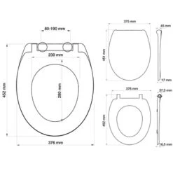 Tiger WC Bril Ventura Wit Kunststof Met Softclose 21 Tiger WC Bril Ventura Wit Kunststof Met Softclose -Badkamer Verkoop 123 5526