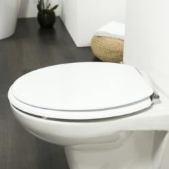 Tiger WC Bril Reno Wit MDF Met Softclose -Badkamer Verkoop 123 5531