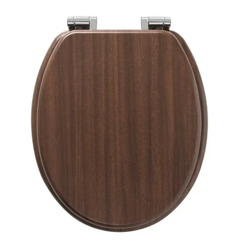 Tiger WC Bril Douglas Walnoot Hout Met Softclose 3 Tiger WC Bril Douglas Walnoot Hout Met Softclose