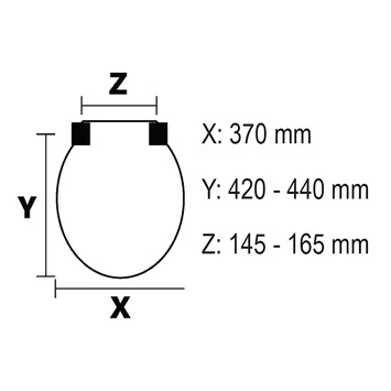 Bemis WC Bril Venezia Wit Kunststof Met Softclose 5 Bemis WC Bril Venezia Wit Kunststof Met Softclose - Afbeelding 3