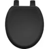 Bemis WC Bril Tacoma Zwart Hout 2 Bemis WC Bril Tacoma Zwart Hout -Badkamer Verkoop 123 5567