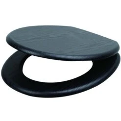 Handson WC Bril Antero Zwart Hout 5 Handson WC Bril Antero Zwart Hout -Badkamer Verkoop 123 5570