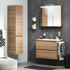 TIGER S-line Spiegelkast 60cm Chalet Eiken 12 TIGER S-line Spiegelkast 60cm Chalet Eiken -Badkamer Verkoop 123 558