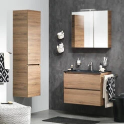 TIGER S-line Spiegelkast 60cm Chalet Eiken 13 TIGER S-line Spiegelkast 60cm Chalet Eiken -Badkamer Verkoop 123 559