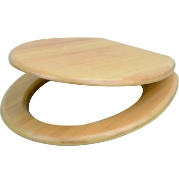 Handson WC Bril Anneli Bamboo Hout 4 Handson WC Bril Anneli Bamboo Hout - Afbeelding 2